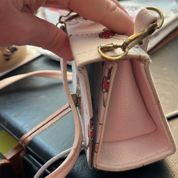 Mushroom Print Crossbody Bag - Mini - Picture 4 of 5